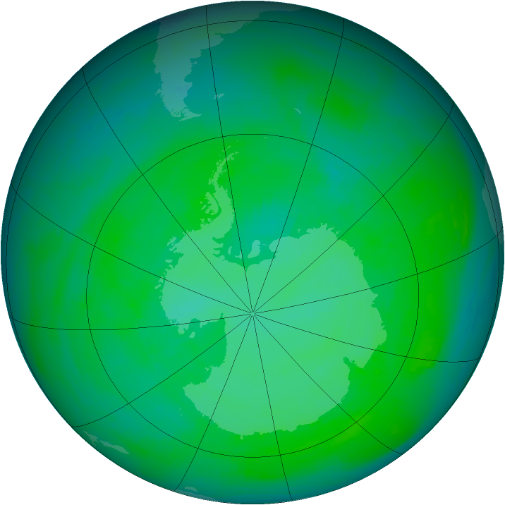 Ozone Map 1983-12-16